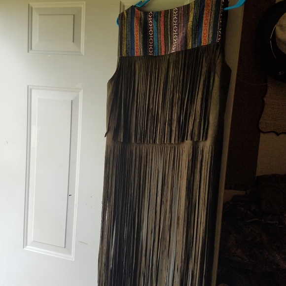 Suede vest - Picture 2 of 2